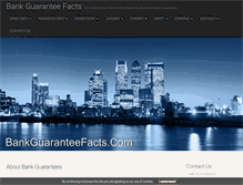 Tablet Screenshot of bankguaranteefacts.com